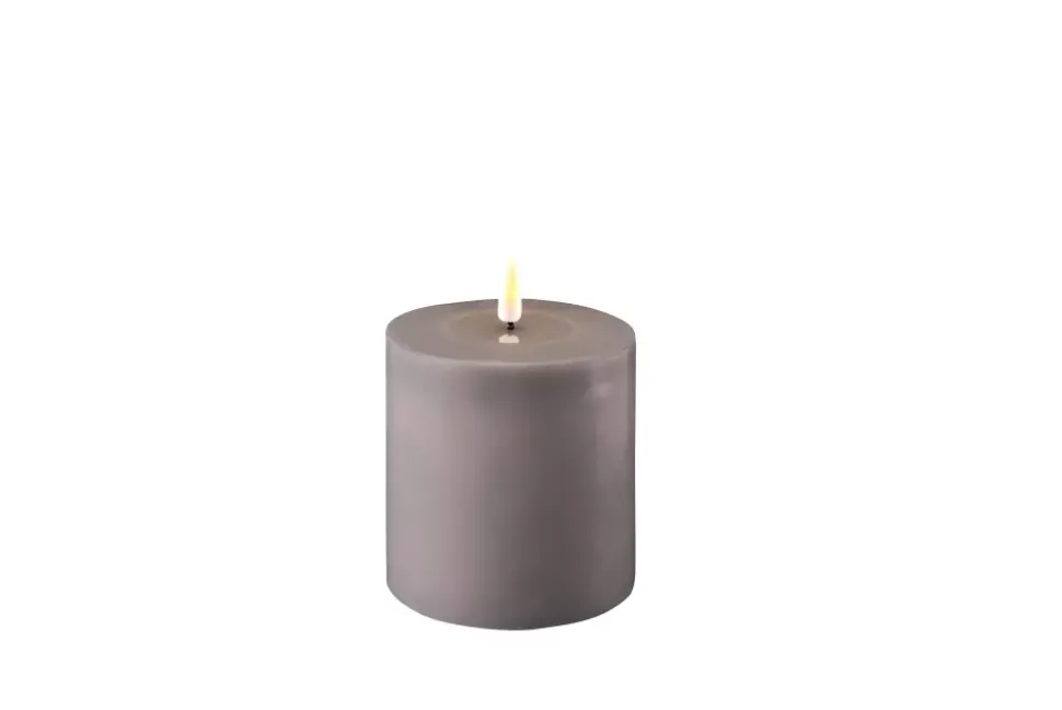 Deluxe Kubbelys Grå D10 H10