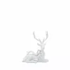 Deria deer 23,5X16X27,5 cm. White