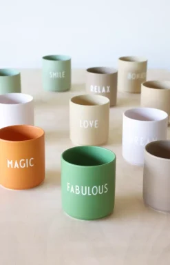 Design Letters Kopp Love Blå