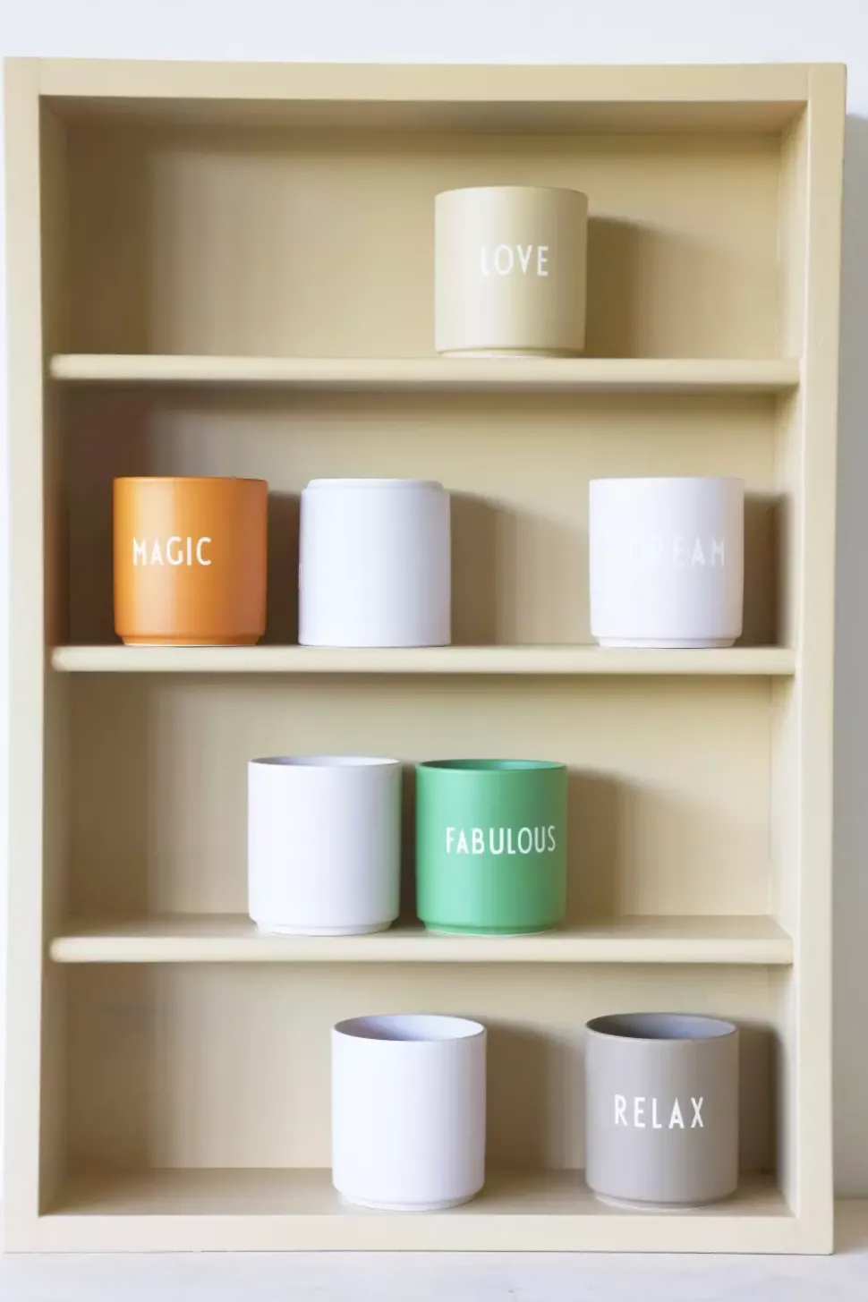 Design Letters Kopp Love Lavendel
