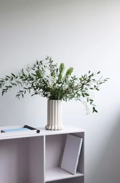 Design Letters Tublar Vase Beige