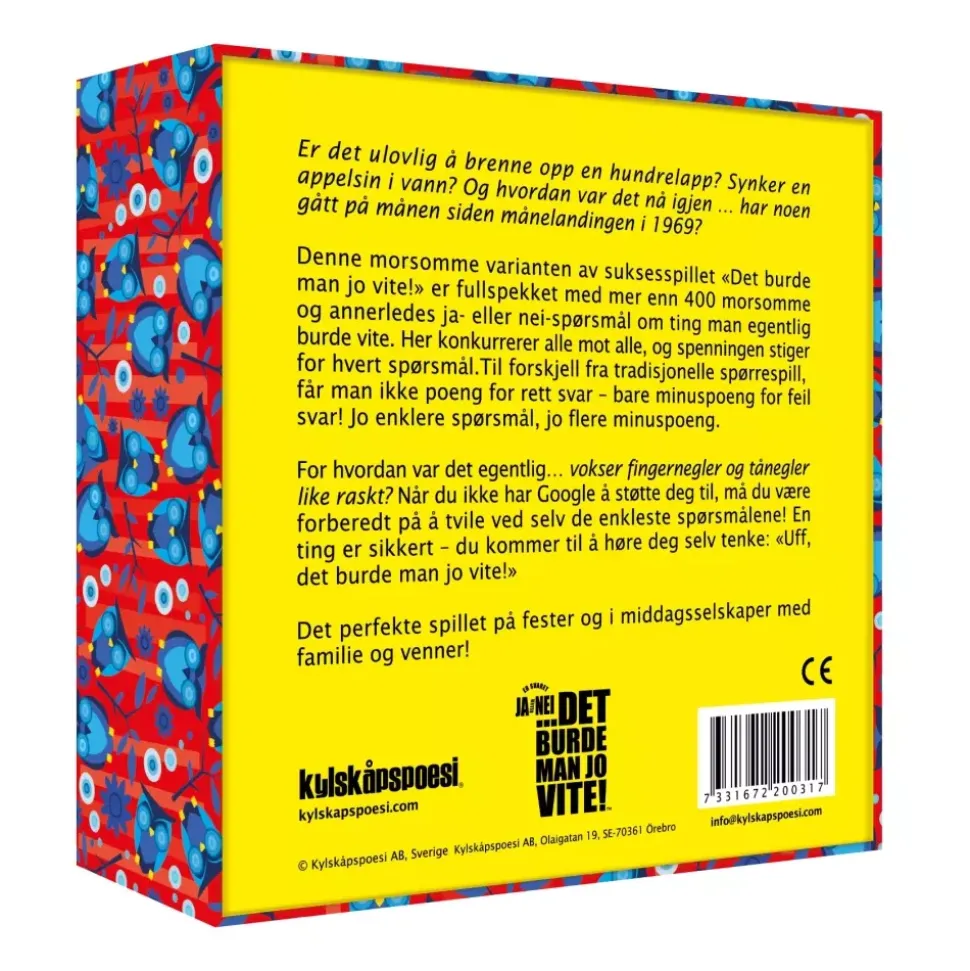 Det burde man jo vite - Ja eller Nei