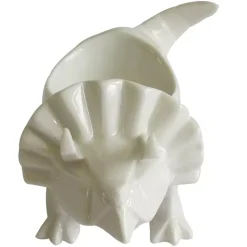 Dinosaur Eggeglass Keramikk Hvit