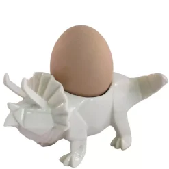Dinosaur Eggeglass Keramikk Hvit