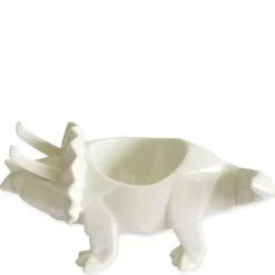 Dinosaur Eggeglass Keramikk Hvit