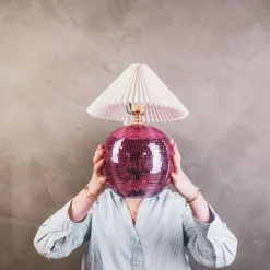 Disco Bordlampe Rosa H20