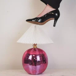 Disco Bordlampe Rosa H20