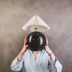 Disco Bordlampe Svart H20