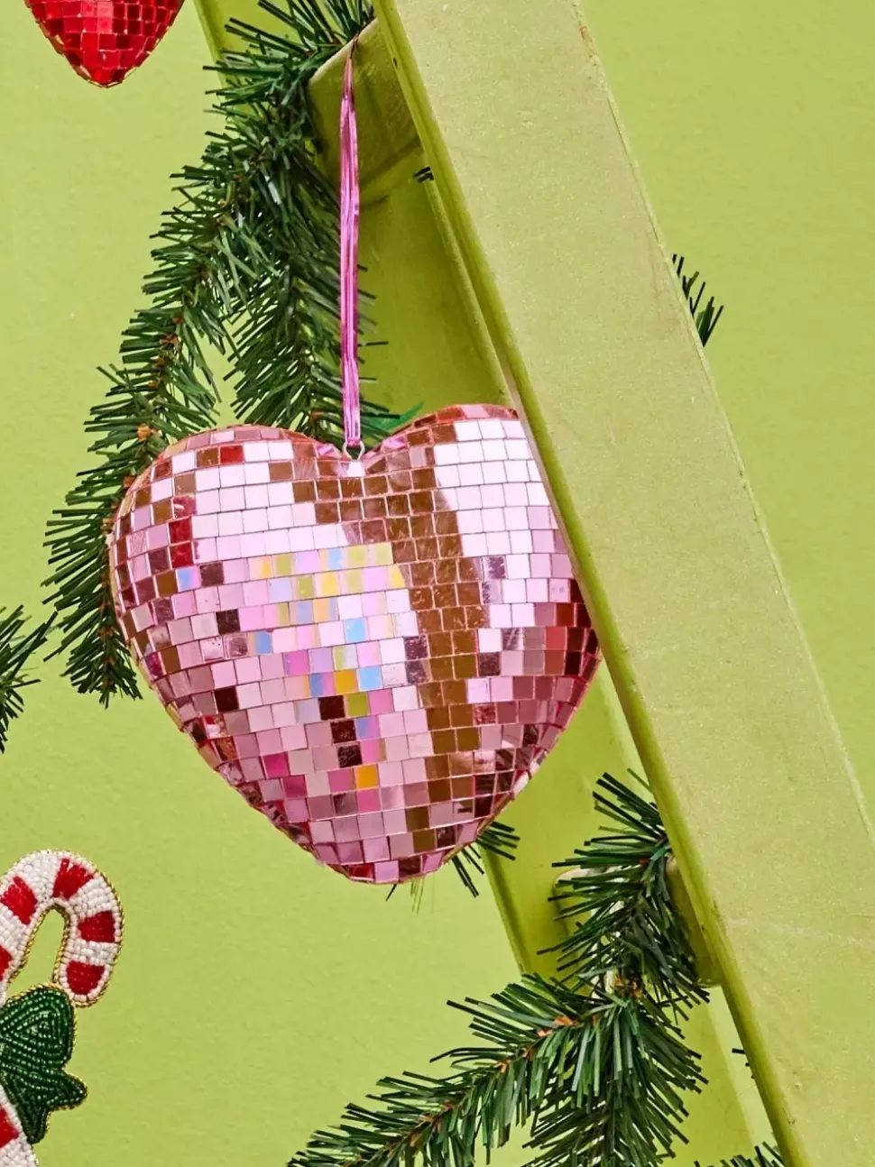 Discokule Hjerte Rosa M
