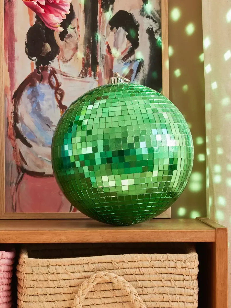 Discokule Mørk Grønn L