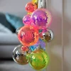 Disco Ledkule Neongrønn D8cm