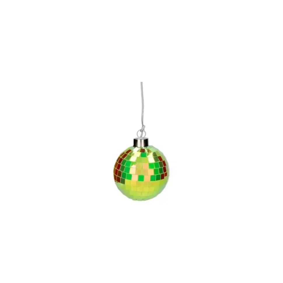 Disco Ledkule Neongrønn D8cm