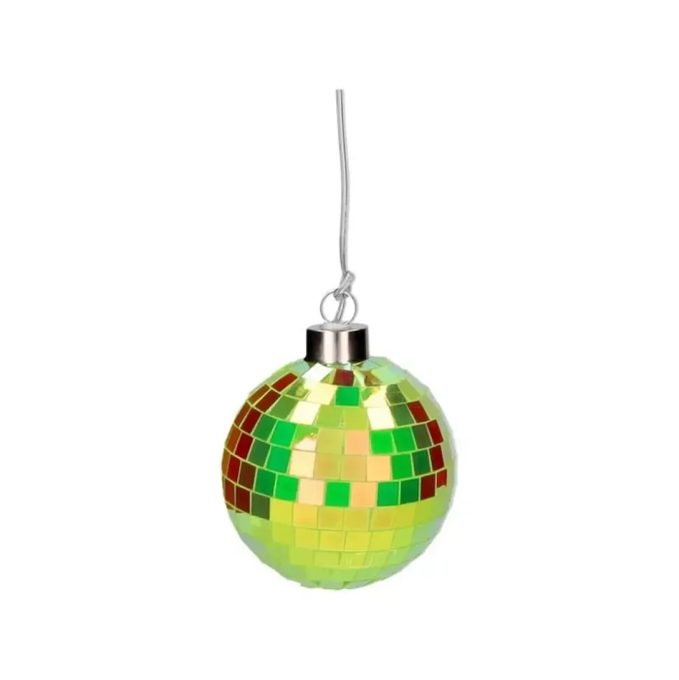 Disco Ledkule Neongrønn D8cm