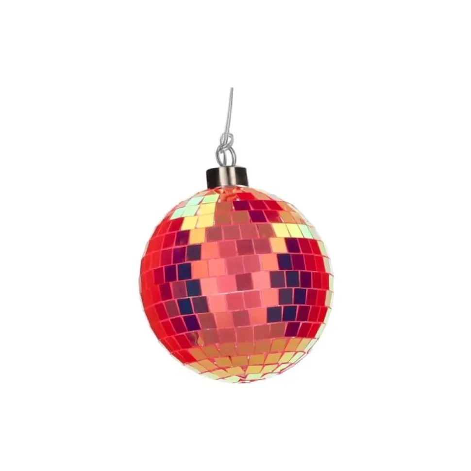 Disco Ledkule Neonoransj D10cm