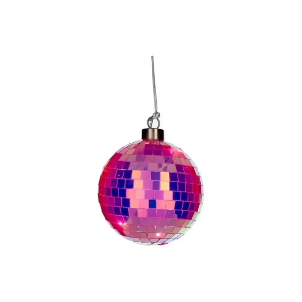 Disco Ledkule Neonrosa D10cm