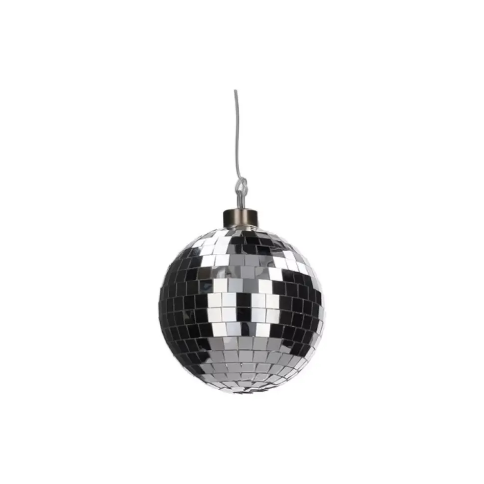 Disco Ledkule Sølv D10cm