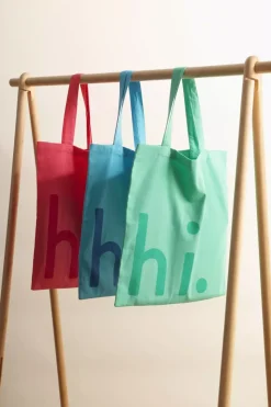 DL Tote bag - Hi. Blå