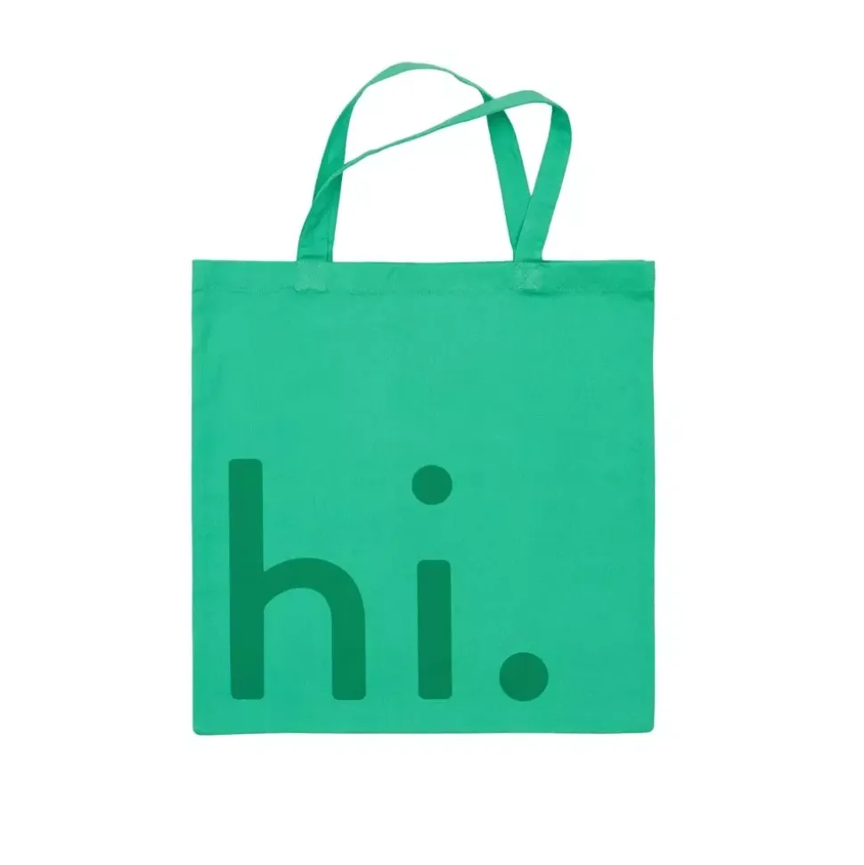 DL Tote bag - Hi. Grønn