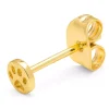 Dog Ørering 1 stk Forgyldt