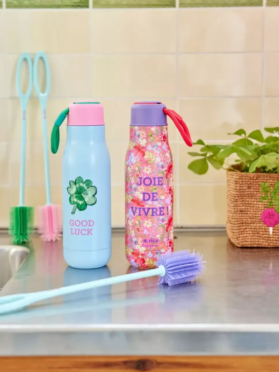 Drikkeflaske Swedish Flower 500ml