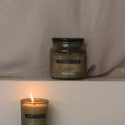 Duftlys "Just Relax" Dark Amber