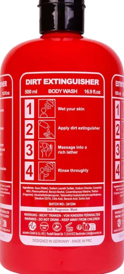 Dusjsåpe 500ml Brannslukker rød