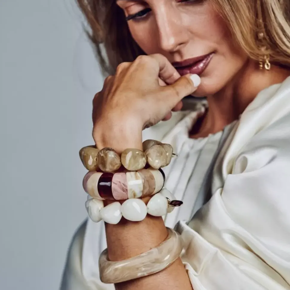 Eclipse Armbånd Resin Rosa