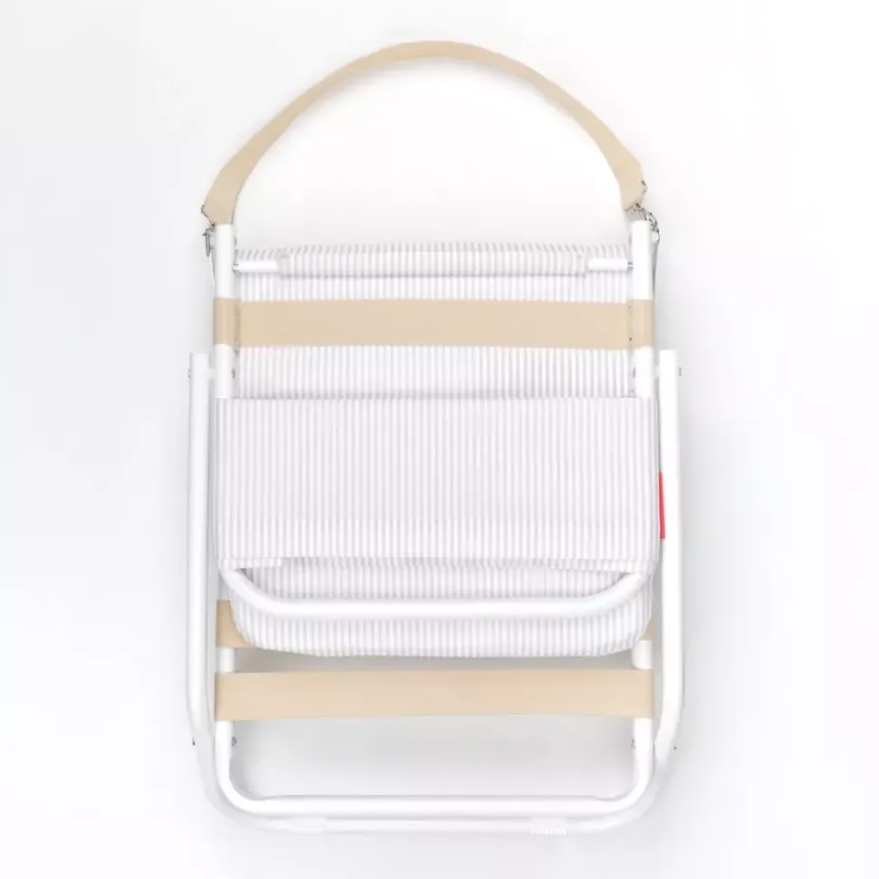 Eden Strandstol Beige Striper