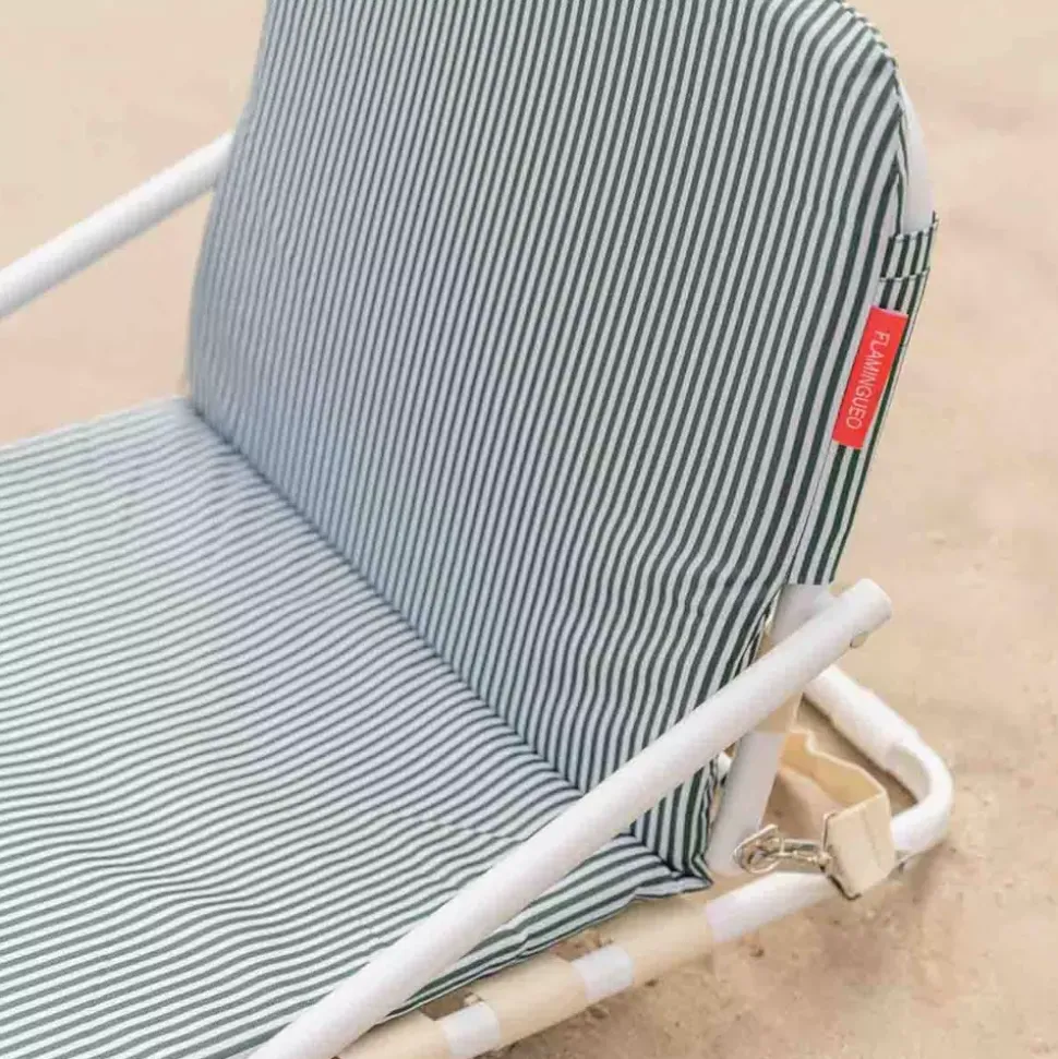Eden Strandstol Grønn Striper