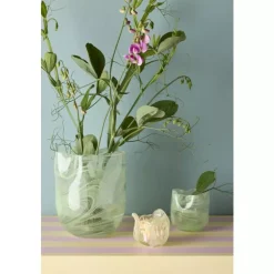 Elita Vase/lyslykt H21 Grønn