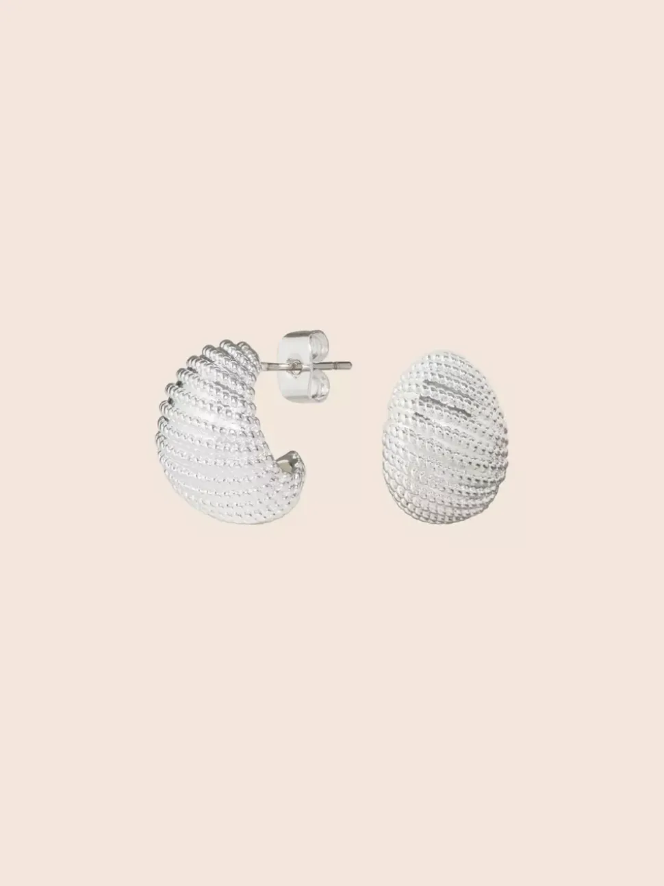 Erin Øredobber Silver Petite