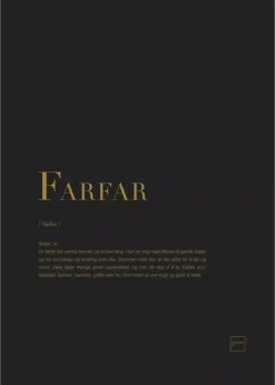 Farfar Gullposter