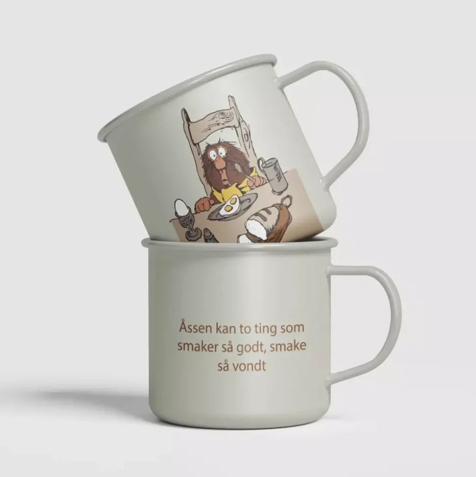 Flåklypa Emaljekopp - Frokost 2,5dl