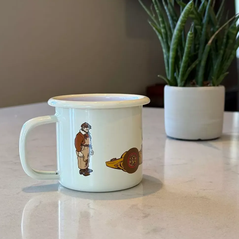 Flåklypa Emaljekopp - Reodor Felgen 2,5dl