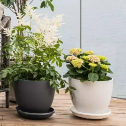 Flowersea Blomsterurne Hvit H27