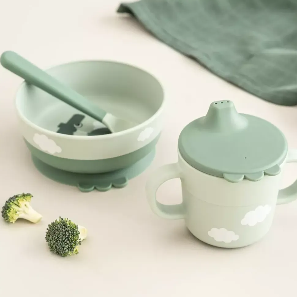 Foodie Baby Startpakke Happy Clouds Grønn
