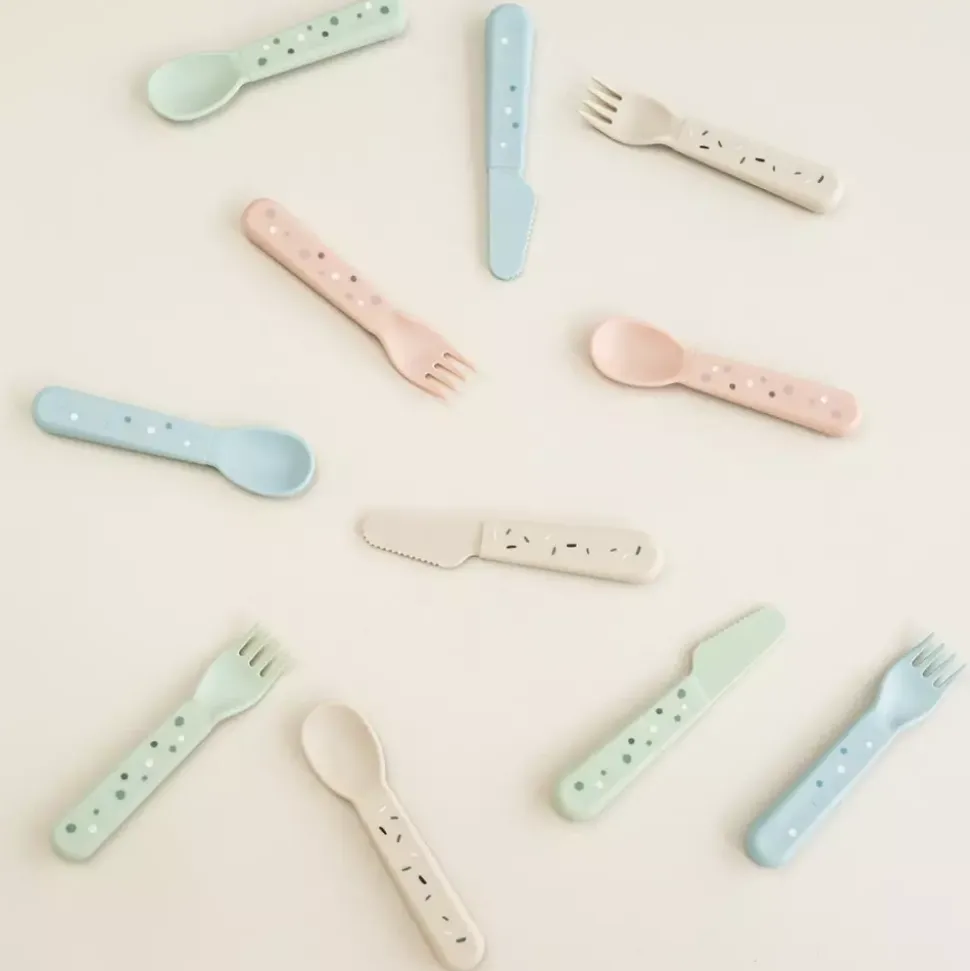 Foodie Bestikksett Confetti Sand