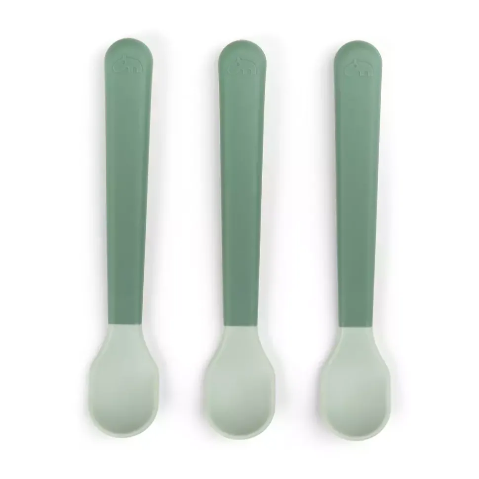 Foodie Easy-Grip Babyskje Grønn