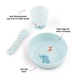 Foodie First Meal Set Blå