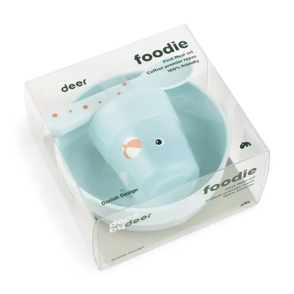 Foodie First Meal Set Blå
