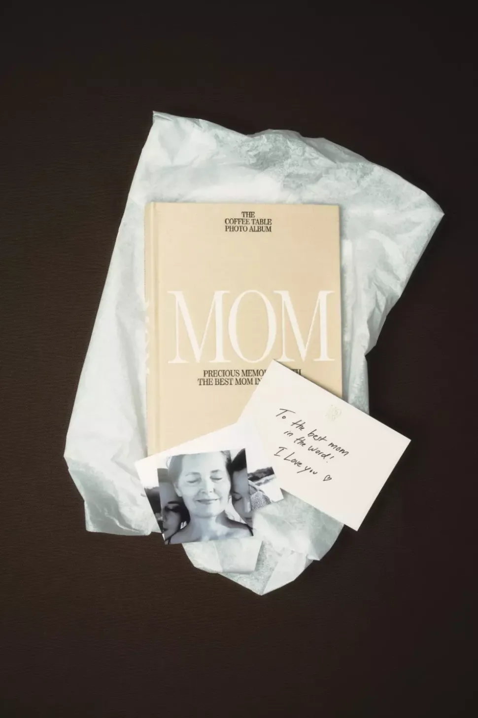 Fotobok Mamma, Beige