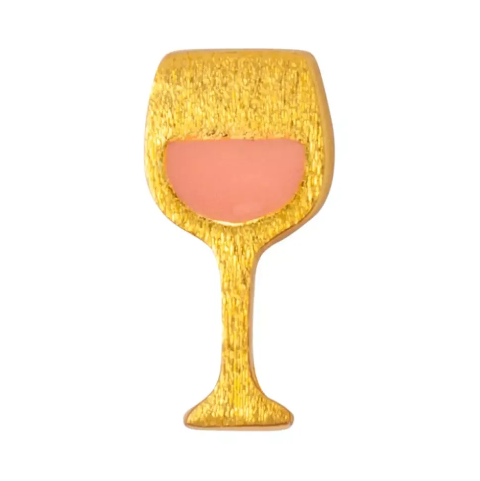 Friday Rosé Ørering 1 stk Forgyldt
