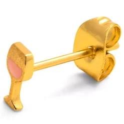 Friday Rosé Ørering 1 stk Forgyldt
