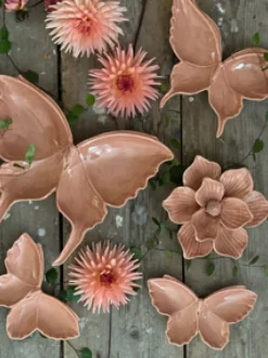 Garden Fat Sommerfugl Brique M