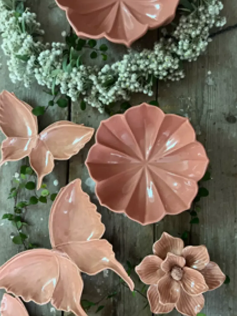 Garden Fat Sommerfugl Grønn M