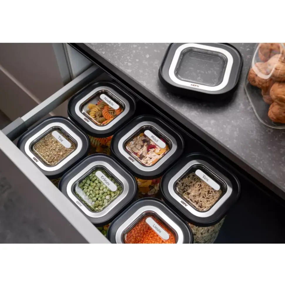 Gefu - Pantry - Oppbevaringsglass s/3