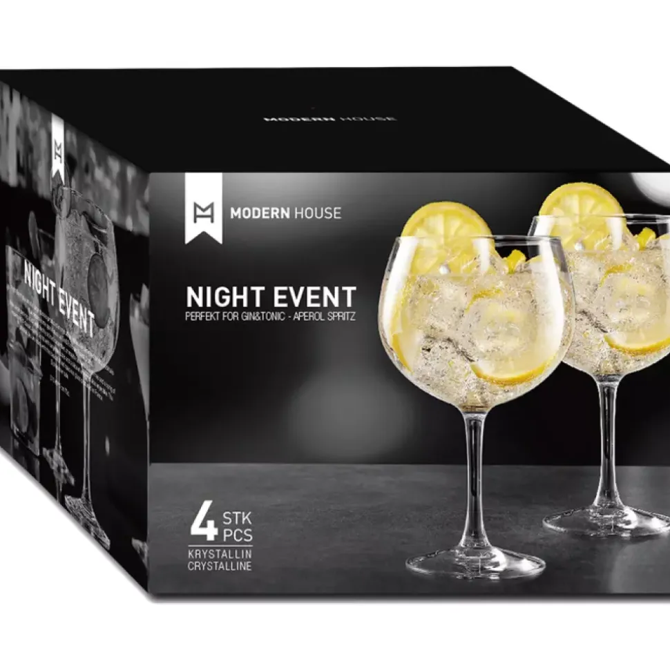 Gin/Tonic Glass 4pk