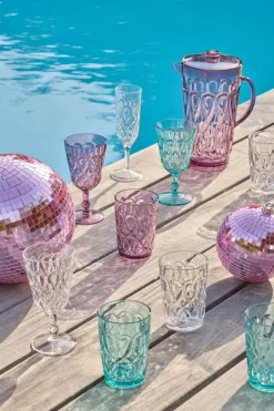 Glass Akryl Lilla