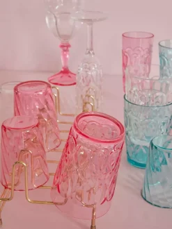 Glass Akryl Rosa