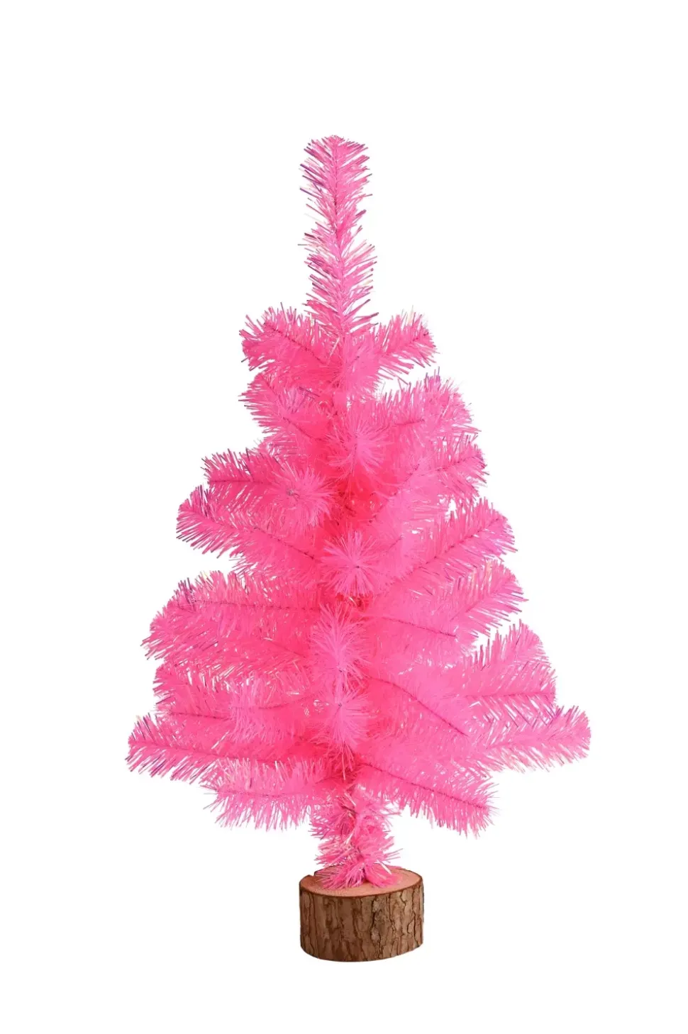 Glitter Dekortre Rosa H60